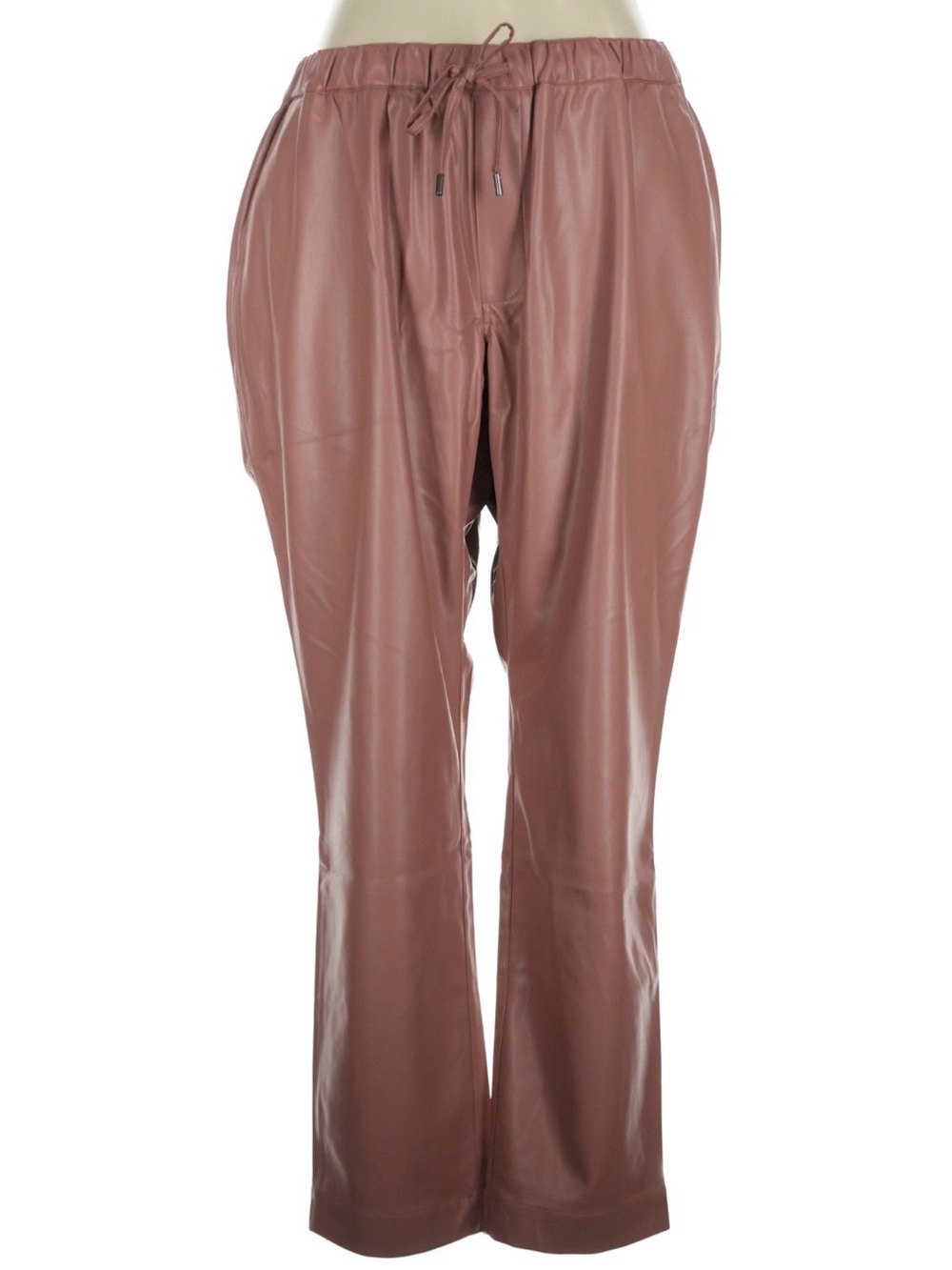 Wildfang Empower Vegan Leather Drawstring Pants